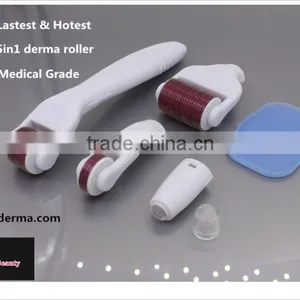 GTO Newest Medical Grade Micro Needle Roller 5in1 Derma Roller thumbnail-1