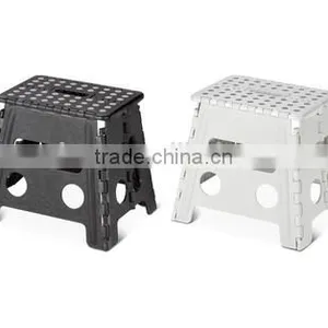 13'' Plastic Folding Step Stool Foldable Portable Multi Purpose Heavy Duty Ladders thumbnail-2