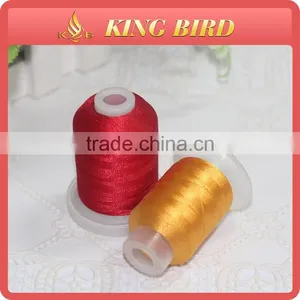 100% China Organic Polyester Embroidery Bobbin Thread thumbnail-1