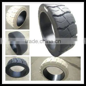 High Quality Press on Solid Tires 18x7x12 1/8 16 1/4x5x11 1/4 for Sale With Fast Delivery thumbnail-1