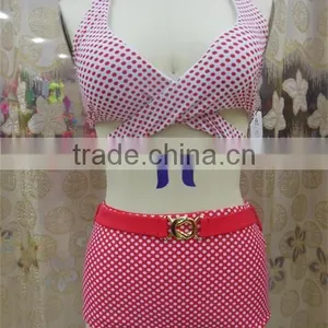 2015 New Arrival Retro High Waisted Bikini thumbnail-5