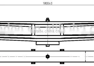 Supplier OEM 30537000 Leaf Spring thumbnail-1