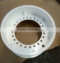 24inch Tube Heavy Engineering Wheel Rims With White Color thumbnail-1