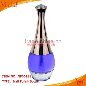 Square Glass Nail Polish Bottle 12ml thumbnail-3
