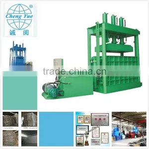 Textile Waste Fabric Poy Used Loose Material Baler Cotton Baling Recycling Machine thumbnail-1
