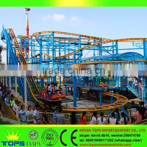 Thrilling Amusement Track Ride Roller Type Spinning Coaster thumbnail-4