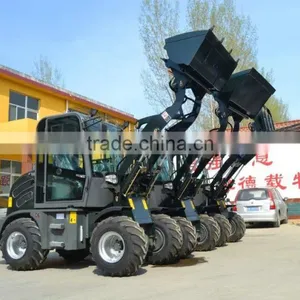 Manufacturer China1000kg Small Wheel Loader With Lowest Price thumbnail-6