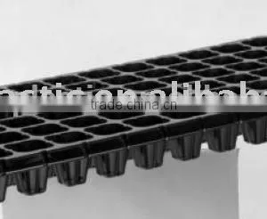 Hot Sell 0.5,0.6,0.7,0.8,0.9,1.0,1.2mm Thick 72cells Plastic PS Seed Planter Tray Vegetable Plug Tray thumbnail-2