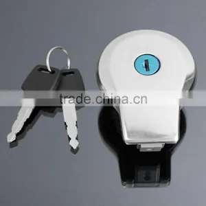 Motorcycle Fuel Gas Tank Cap Lock With Two Keys For Yamaha Virago V125 V250 400 535 750 1100 thumbnail-1