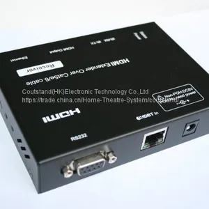 Coutstand 4k X 2k 1 to 8 100m HDMI Splitter With HDBaseT Technology Support HDCP for Home Theater thumbnail-2