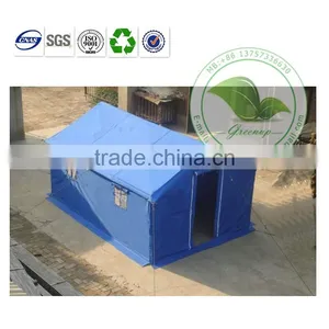 Low Cost Waterproof PVC Coated Fabric Emergency Tent/Relief Tent/Rescue Tent thumbnail-1
