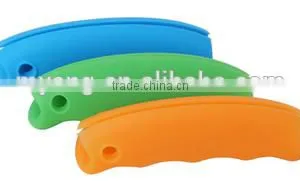 FDA / LFGB Food Grade Detachable Silicone Bag Holder Handle / Silicone Shopping Bag Handle thumbnail-4