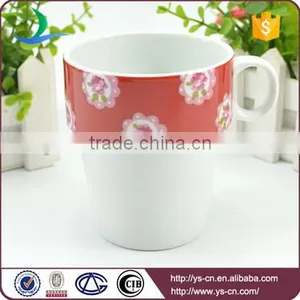 Manufacturer Wholesale Flower Decal Ceramic Mug Cup thumbnail-6