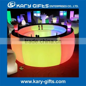 Import From China Large Size Remote Control Led Round Bar Counter thumbnail-4