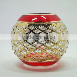 Sphered Glass Candle Holder Votive Candle Holder Tealight Candle Holder thumbnail-1