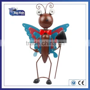 Solar Metal Ants-shaped With Wings Garden Decoration Lights thumbnail-3