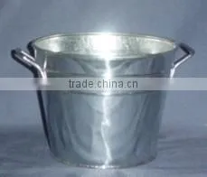 Galvanized Bucket With Handles thumbnail-1
