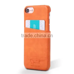 Leather Hard Phone Case With Card Slot For IPhone7 thumbnail-5