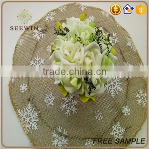 New Pattern Indoor Natural Jute Plant Flower Stand thumbnail-2