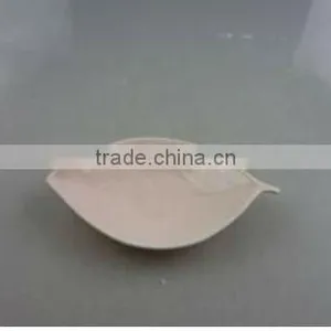 Stock Porcelain Leaf Shaped Sauce Dish thumbnail-1