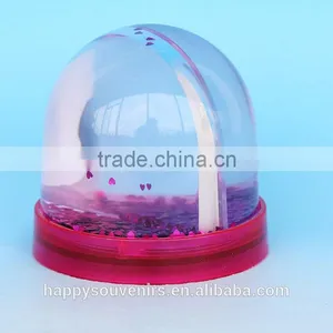 Photo Souvenir Platice Snow Globe For Wedding Gifts thumbnail-3