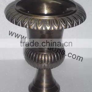 Hot Sale New Style Garden Flower Pot Tin Metal Crafts Metal Vases thumbnail-2