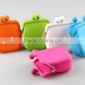 Square Silicone Purse/ Colorful Coin Purse thumbnail-1