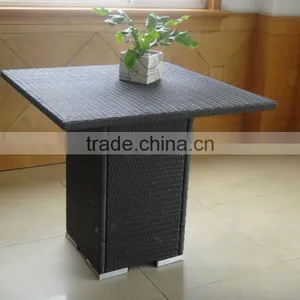 Customized Design Outdoor Rattan Dining Set With Rectangle Table thumbnail-4