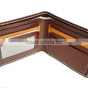 Slim Genuine Leather Minimalist Wallets for Full Grain Men Money Clip thumbnail-4