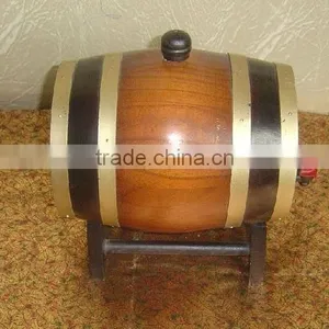 Decorative Mini Wooden Beer&wine Barrel for Sale thumbnail-1