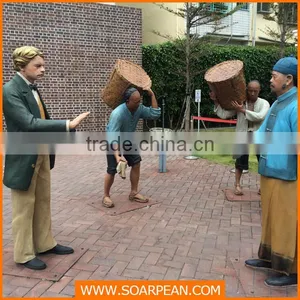 Vivid Life-size Garden Decoration Character Statue thumbnail-1