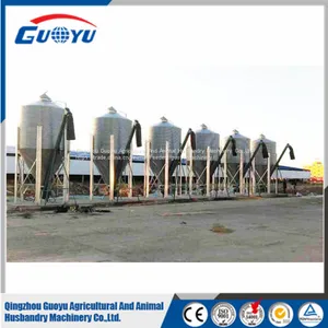 Chicken Feeder Automatic/Poultry Feeding System/Galvanzied Steel Storage Silo thumbnail-4