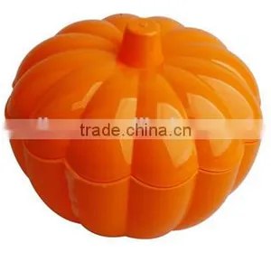 New Design Plastic Pumpkin Shaped Bowl With Spoon thumbnail-1