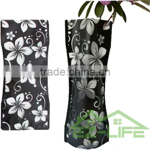 Best Creative Environmental Clear Artificial Acrylic Foldable Plastic Vase for Food thumbnail-2
