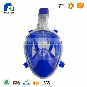 180 Degree View Full Face Snorkel Mask Anti-fog and Anti-leak Technology thumbnail-6