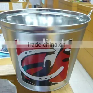 Ice Tin Bucket, Metal Bucket, Beer Bucket thumbnail-1