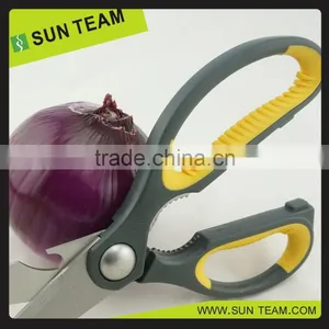 SK012 8-1/2"" Stainless Steel Kitchen Scissors thumbnail-2