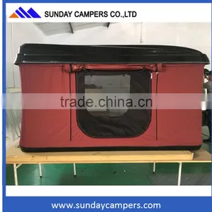 2017 High Quality Overland Canvas Roof Top Tent for Sale thumbnail-1