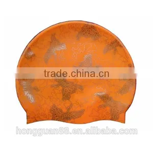 100% Silicone Swimming Cap thumbnail-1