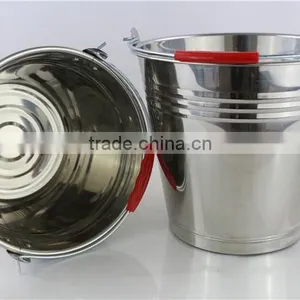 Cheap Stainless Steel Metal Beer Ice Bucket With Handle thumbnail-3