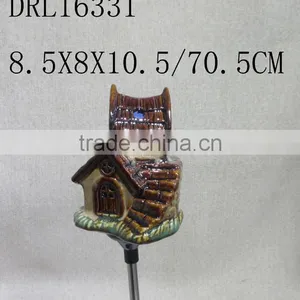 Solar Ceramic Garden Decoration thumbnail-3