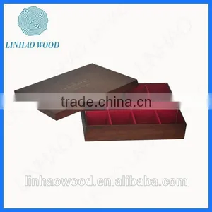 Whole Sale Wooden Tea Box With Compartments thumbnail-2