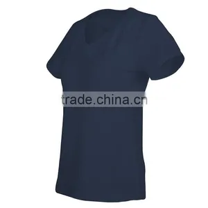 Plain White 100% Cotton t Shirts for Men Printing thumbnail-4