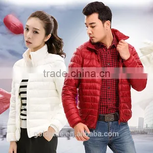 Wholesale Woman Ultra Light Down Jacket Winter Feather Weight Ladies Down Jacket thumbnail-1