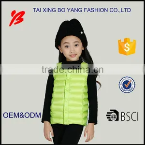 New Design Sleeveless Down Feather Vest Jacket OEM thumbnail-4