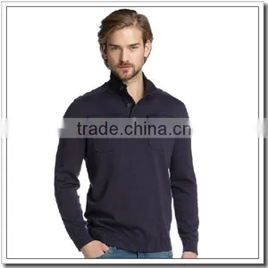 Men's Cashmere Half Cardigan thumbnail-1