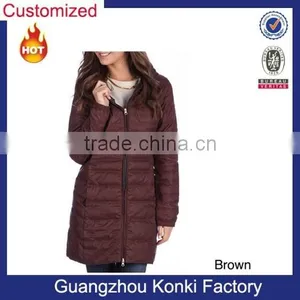 United Face Women's Lightweight Hooded Down Coat thumbnail-1