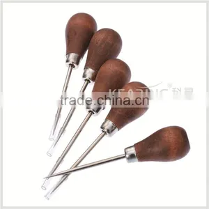 Calabash Handle Awl for Making 3.5 mm Diameter Hole on Leather for Sew Area # HA6535 thumbnail-6