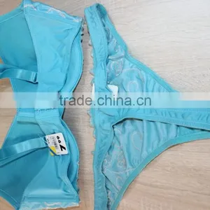 GZY Garment Stock Sexy Women Underwear Manufactur New Bra Panty Photo thumbnail-5