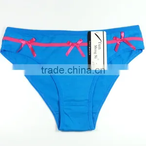 Cute Bow Girls Briefs Breathable Cotton Women's Panties Sexy Lingerie thumbnail-5